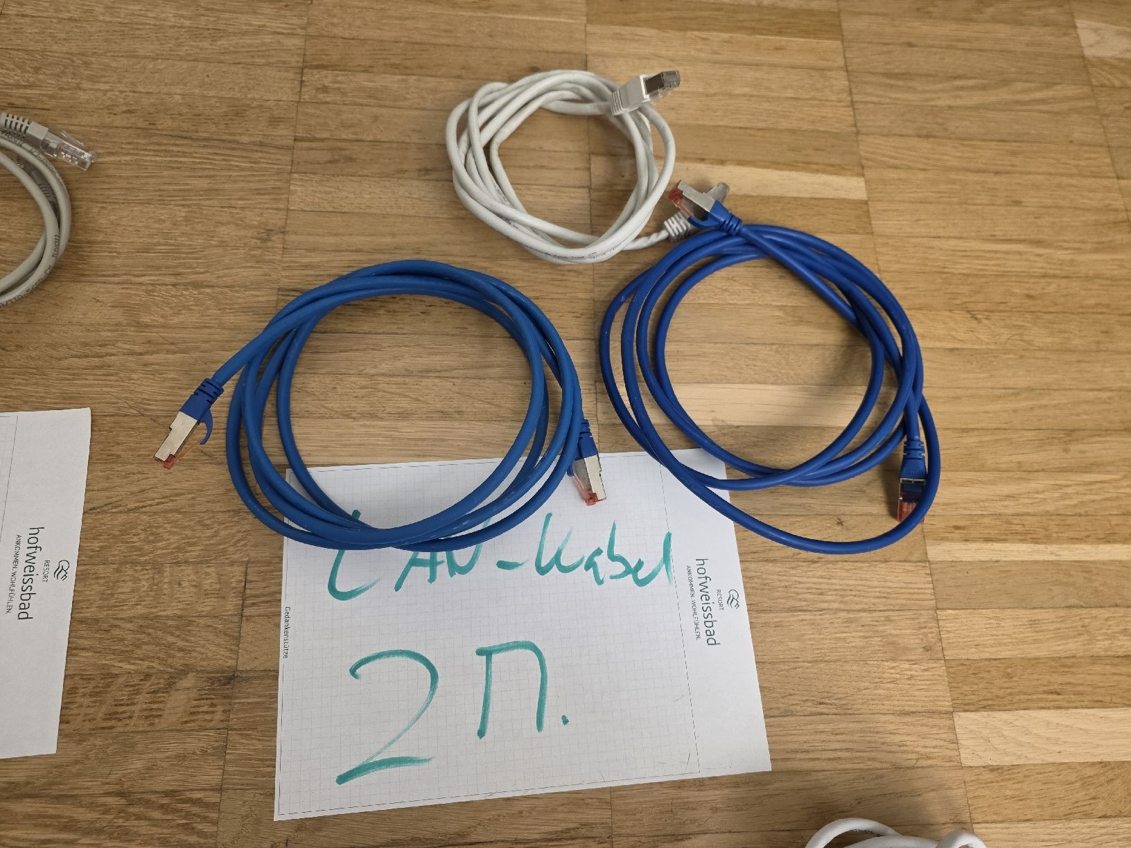 Cavi: Netzwerkkabel Set diverse Längen – Usato da Zürich venduto da zweistein03 2