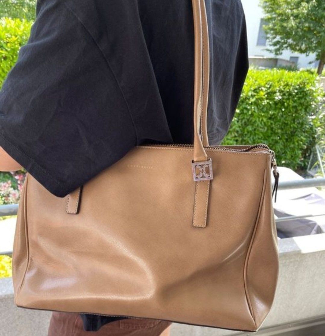 Coccinelle Borse da donna: Elegante Coccinelle Handtasche, beige – Usato da Interlaken venduto da NataliiaS 7
