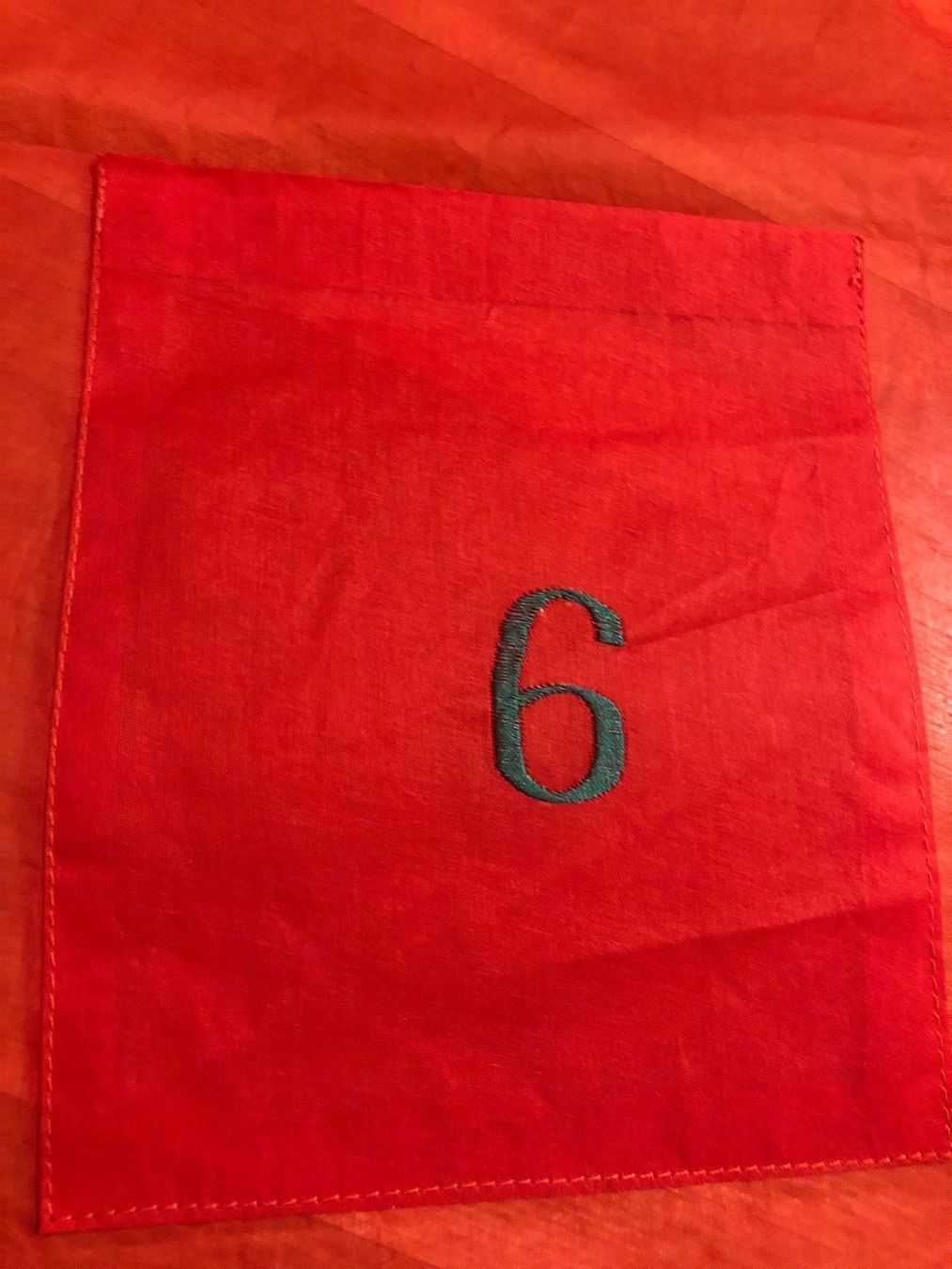 Tende: Vorhang mit Adventskalender, 254x108 cm – Usato da Uetikon am See venduto da erz13 1