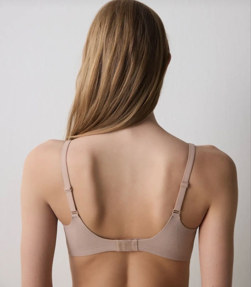 Altra biancheria intima: Invisible Ribbed Bra, beige, Gr. 80B – Usato da Frutigen venduto da glnays 2