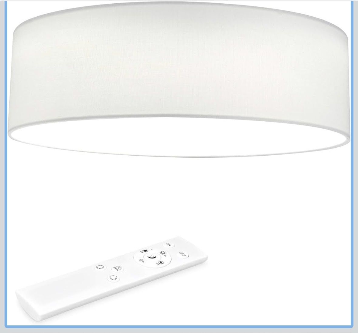 Kronleuchter & Deckenlampen: LED Deckenlampe mit Fernbedienung – Gebraucht aus Zürich von deb_3456