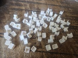 lego 6231 lot de 65  pièces White Panel 1 x 1 x 1 Corner