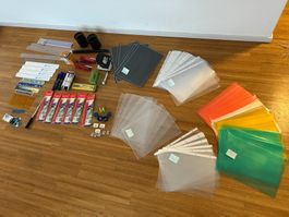 Riesiges Büro- & Papeterie-Set mit Caran d’Ache & Zubehör