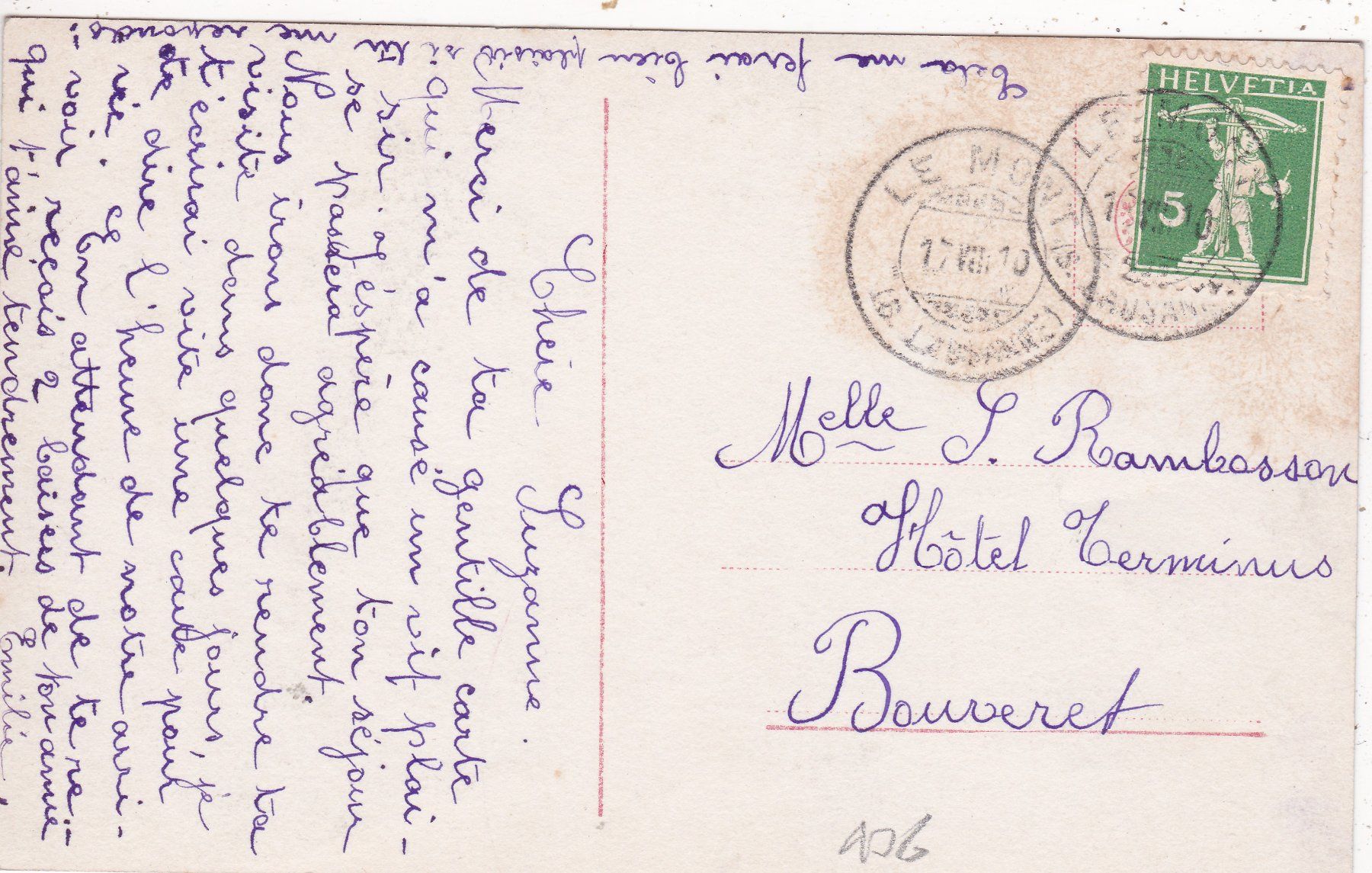 Cartoline postali: Kitsch Frau Dame mit Hut 1910 – Usato da Herisau venduto da Lisegrat2008 1