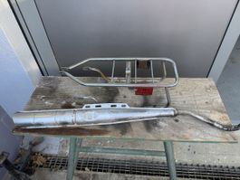 Puch Auspuff, Gepäckträger Werkstattfund