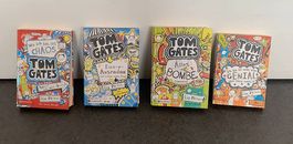 Tom Gates, Band 1 - 4, sehr guter Zustand