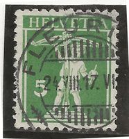 FLEURIer 24.08.17 auf Zu#125 III Mi#113 III Vollst. [10B2]