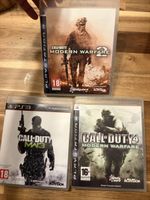 Lot 3 jeux PS3 Call of Duty Modern Warfare complets