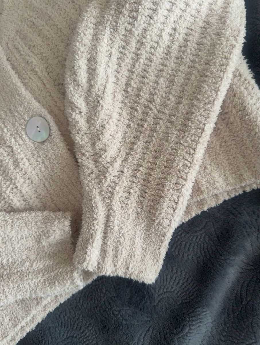 Vestes: Beiger Teddy-Cardigan – D'occasion à Turgi par pa.ti.d 2