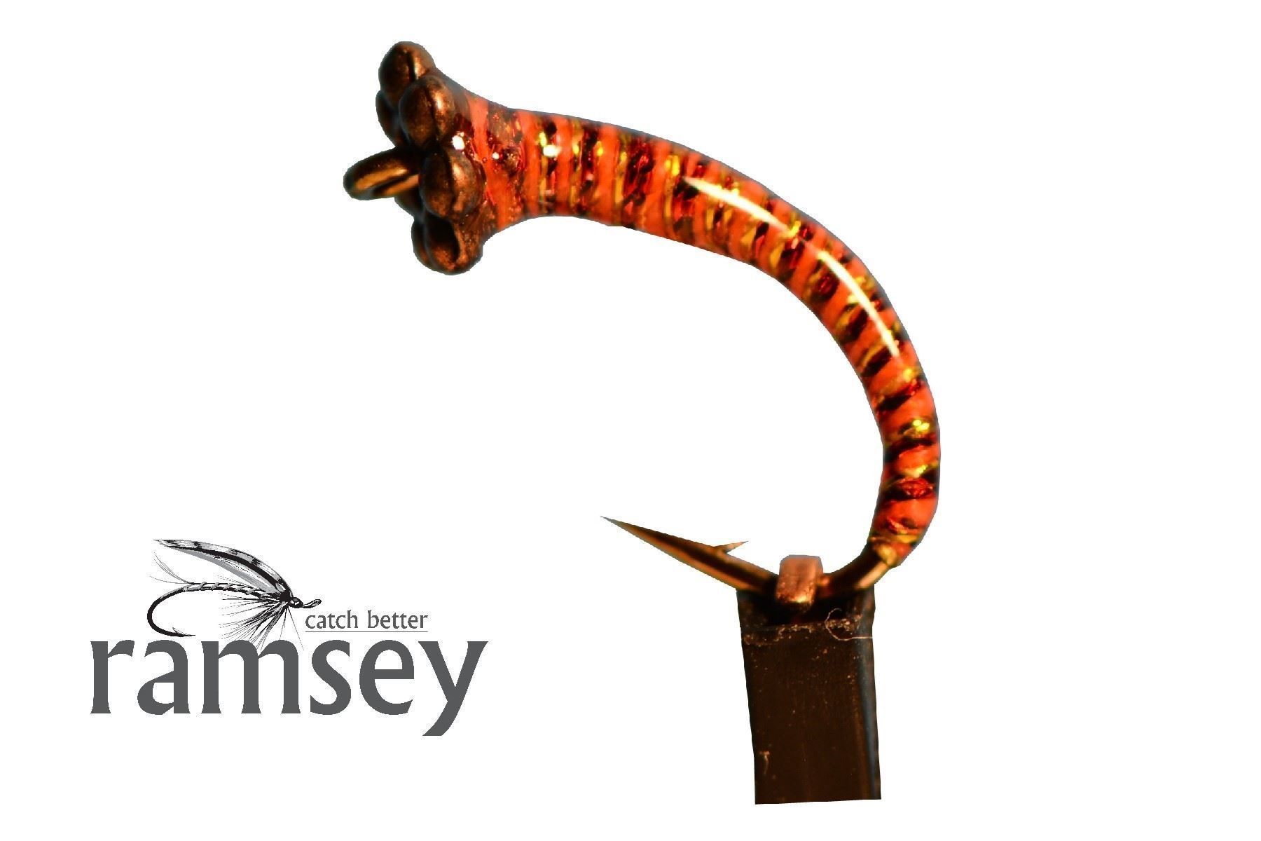 Esche: Hegene, Gambe, Nymphen "ramsey"    RK5 – Nuovo e nell'imballaggio originale da Zollikofen venduto da Hegenenshop