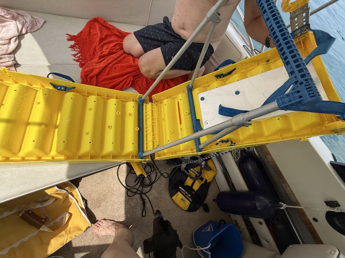 Leitern: Badeleiter für Hunde fürs Boot  – Neu (gemäss Beschreibung) aus Schmerikon von Titomel 2