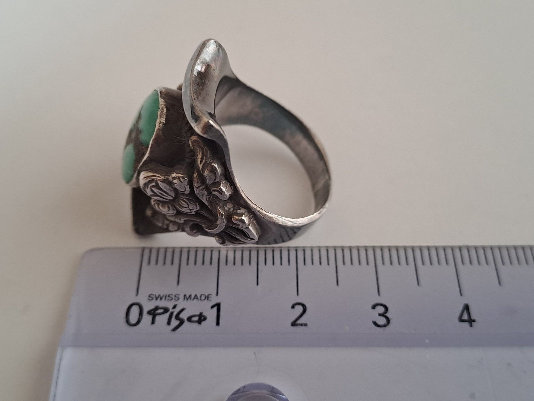 Anelli: BAGUE ARGENT TURQUOISE TIBET – Usato da LAUSANNE venduto da KWEW 3