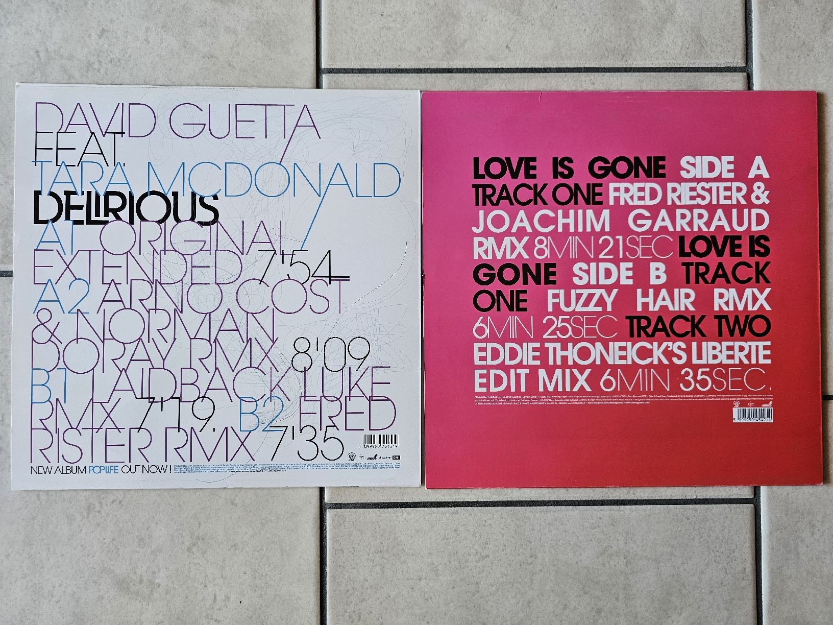Schallplatten: David Guetta  -  2x Singels  /  LP's – Gebraucht aus Schneisingen von backstore24 1