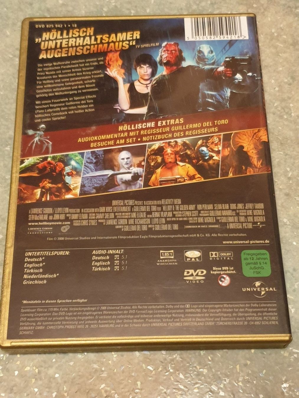 Tutti i DVDs: Hellboy die goldene Armee – Usato da Rothenthurm venduto da Lord-Ren 1