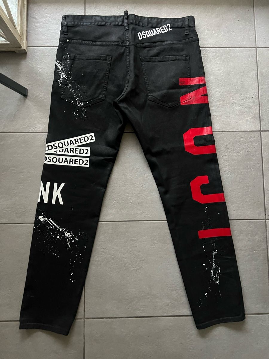 Dsquared2 Jeans: Dsquared2 Leatherett jeans uomo 52 – Usato da Mendrisio venduto da fly_9wzx 8