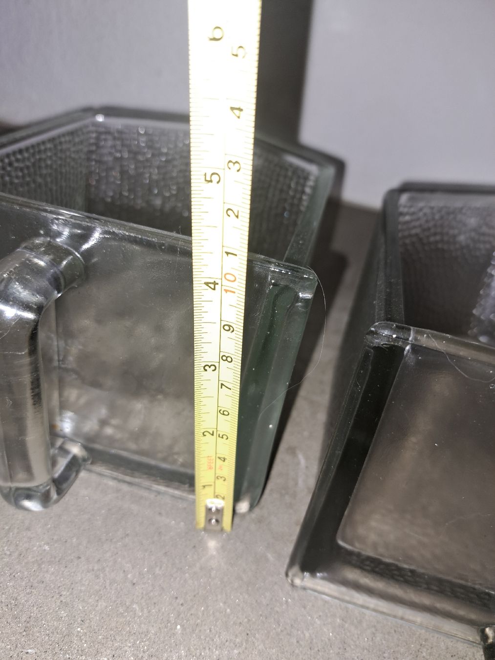Verres: 6 Glasschütten  – D'occasion à Kölliken par Upcycling-by-Mc-TAM 6