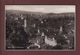 Blick auf SCHAFFHAUSEN