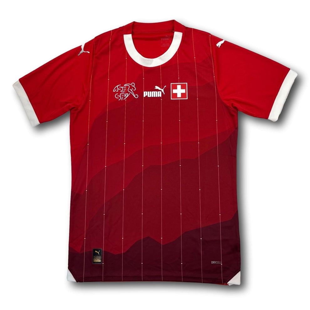 Canottiere & Pantaloni: Schweiz - 2023-24 - Heim - S - Puma – Usato da Bolligen venduto da ToTheJerseyEquipment