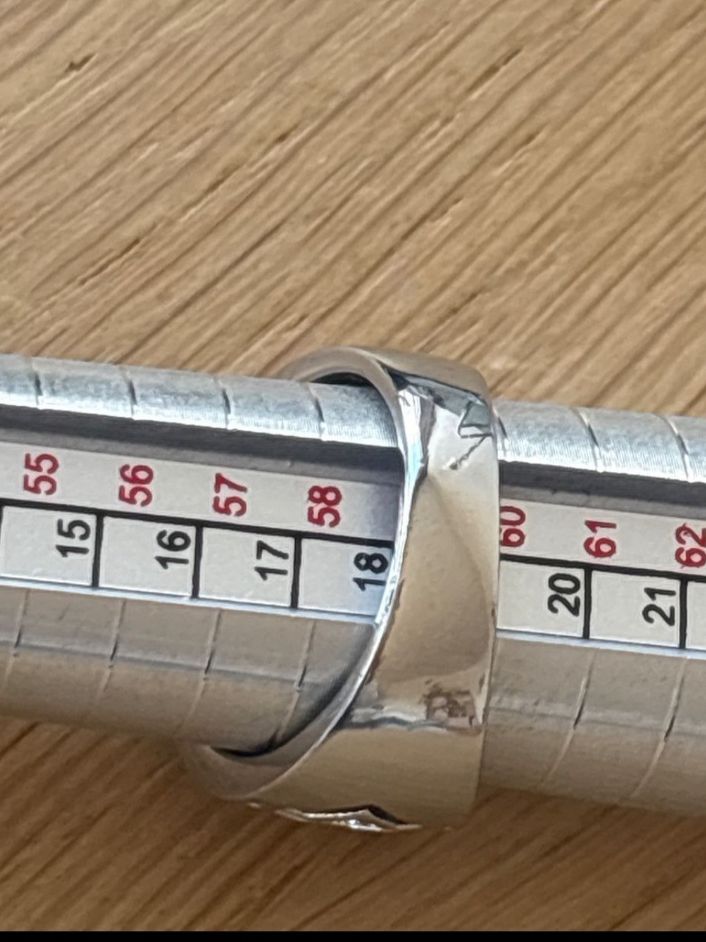 Anelli: Luxus Elegante Gr: 19/9  Ring Farbe:Silber Zirkonia – Nuovo (secondo la descrizione) da Biel-Bienne venduto da Roserosse13 6