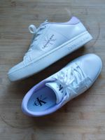 Calvin Klein Jeans Sneaker Gr. 41 Weiss Lila Damenschuhe