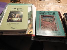 TROLL BÜCHER ,ALLE TITEL TROLL , 1 KARTON VOLL TROLL  BÜCHER