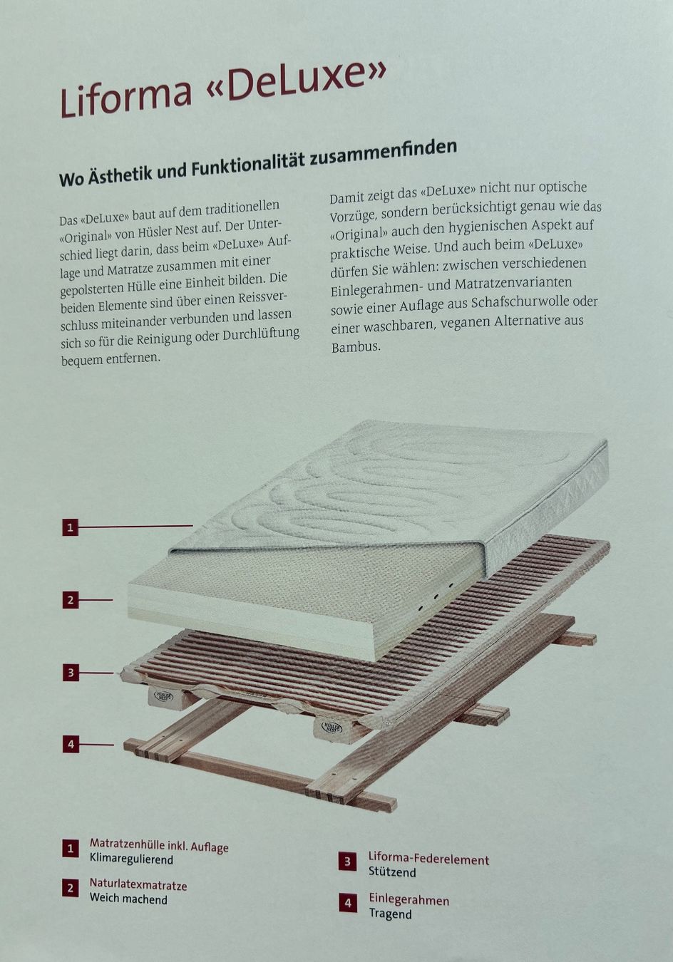 Hüsler Nest Letti: Hüsler Nest Liforma De Luxe – Usato da Bubendorf venduto da ThomasV2007 1