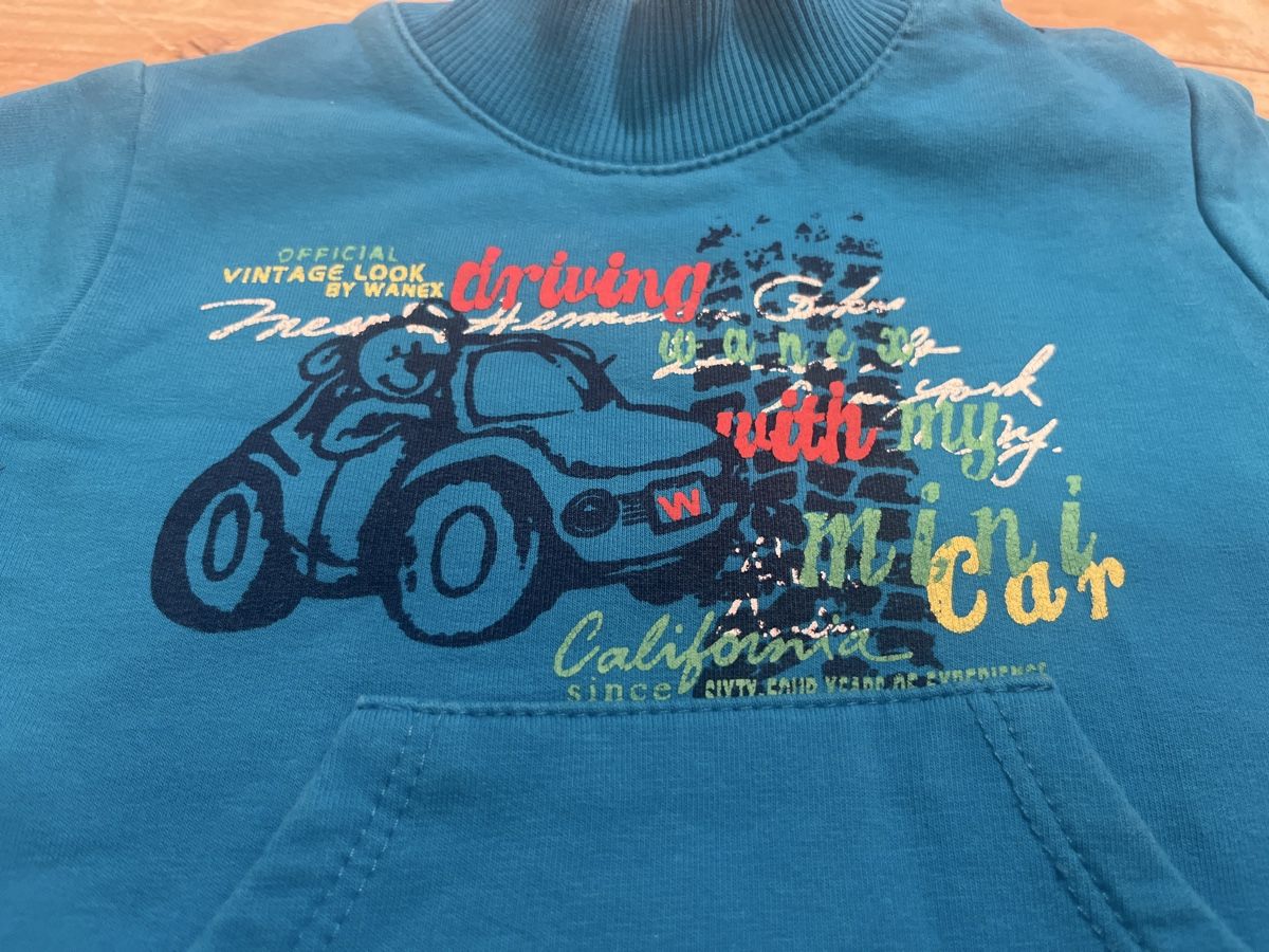 Maglioni & Felpe: Pullover Gr. 68, Türkis, Jungen, Vintage Look – Usato da Kaisten venduto da Wavechip 4