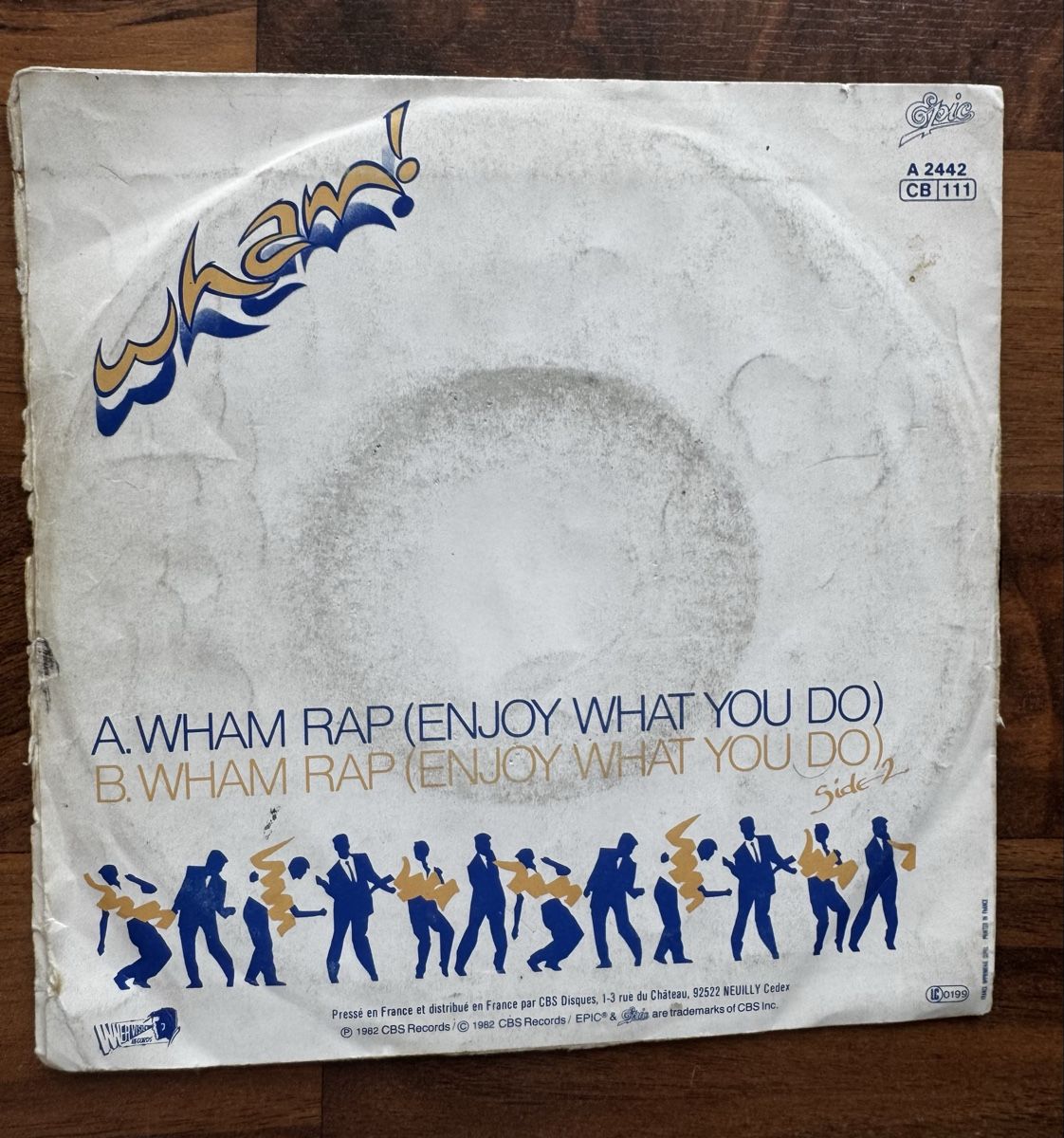Vinyles: Wham - Wham Rap - 7" Single - 80s – D'occasion à Rorbas par BlackstarRecords 1