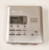 Sony MZ-R55 MiniDisc Recorder / Player – Set mit Zubehör