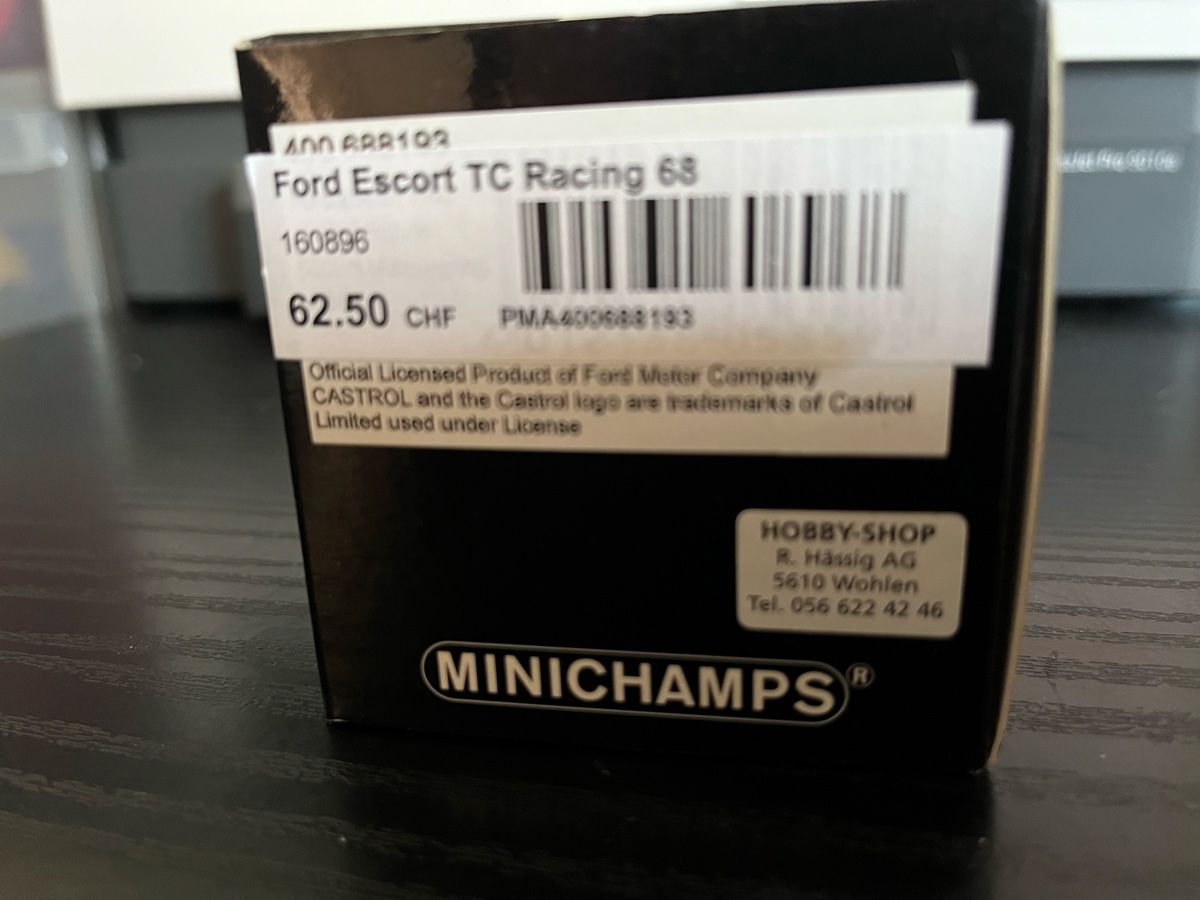 Minichamps Modellini d'auto: Ford Escort. 1:43 Minichamps – Nuovo e nell'imballaggio originale da Rümlang venduto da Papamoll4 6