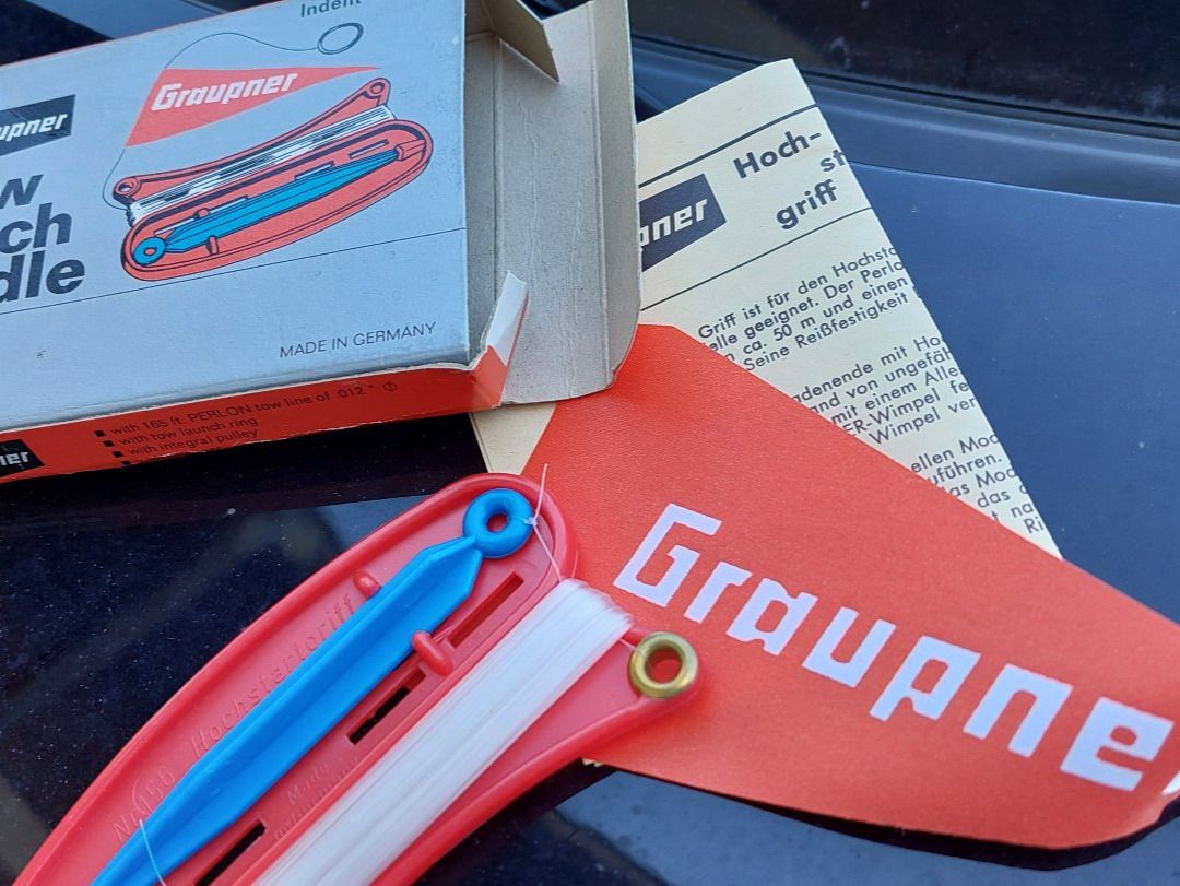 Graupner RC Modellbau: GRAUPNER Hochstartgriff, Bestell-Nr.156 – Neu und originalverpackt aus Deitingen von  1