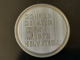 Schweizer Gedenkmünze 5 Franken 1979 Albert Einstein Kopf