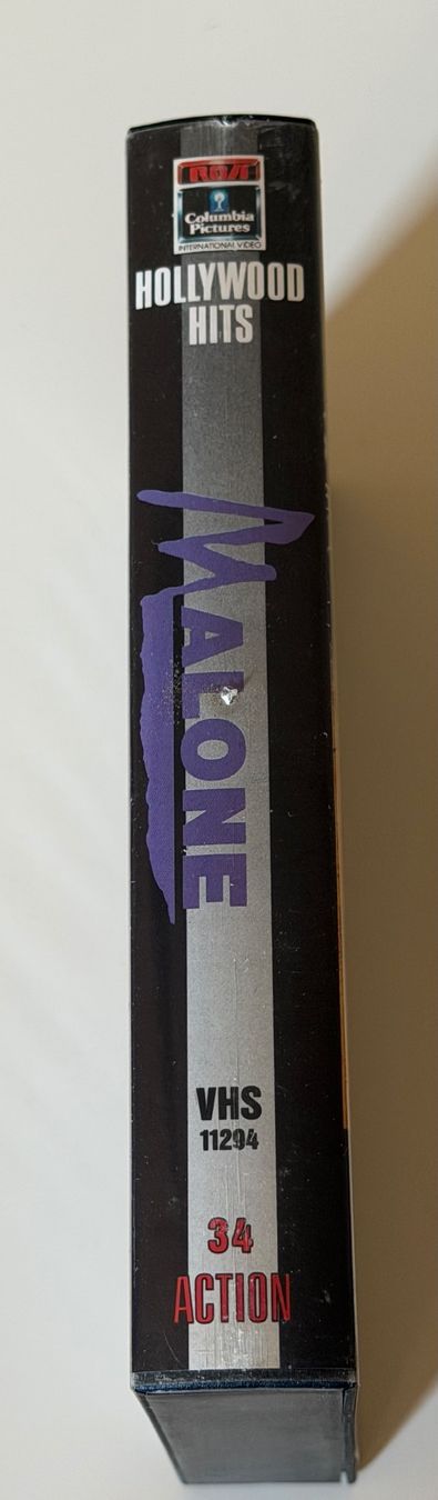 Tutti i VHS: VHS Film Malone Burt Reynolds Action – Usato da Altstätten SG venduto da sheamus 2