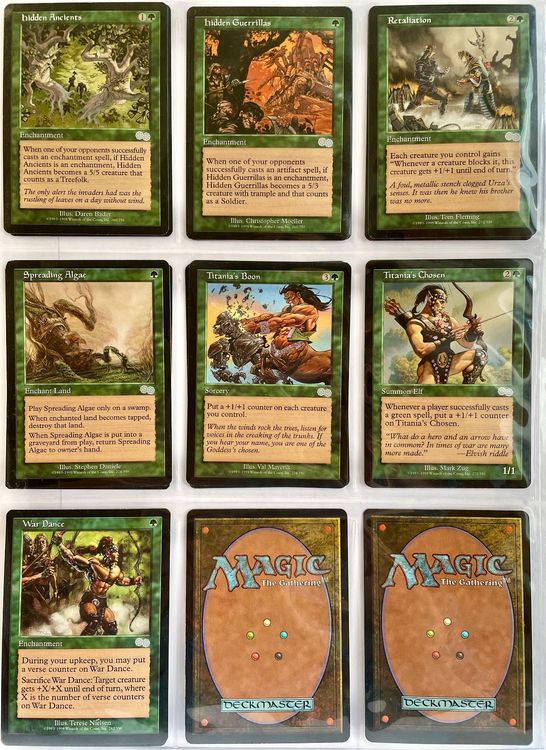 Magic The Gathering - Urza’s Saga grün (16 Stk.) (Gebraucht) in Reinach ...