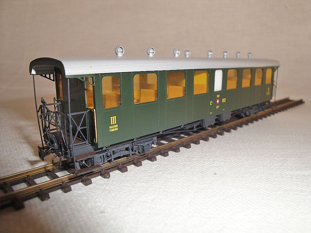 HRF Modellini di ferrovie: HRF SBB-Brünigbahn C4 812 – Nuovo e nell'imballaggio originale da Wolfwil venduto da heinzs3575 1