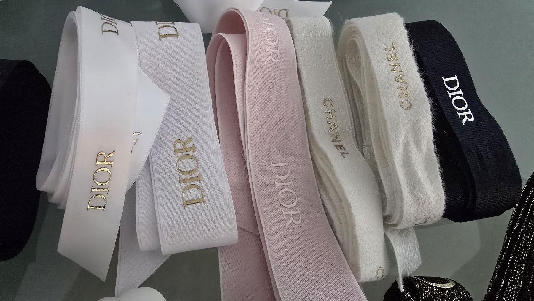 Nastri decorativi: Dior,Chanel Bänder -Tüte – Usato da wallisellen venduto da funkelsternchen5 2