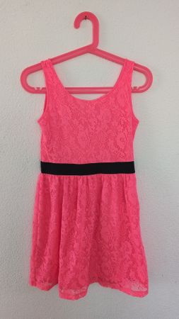 H&M Sommerkleid pink Grösse 158/164 Spitze