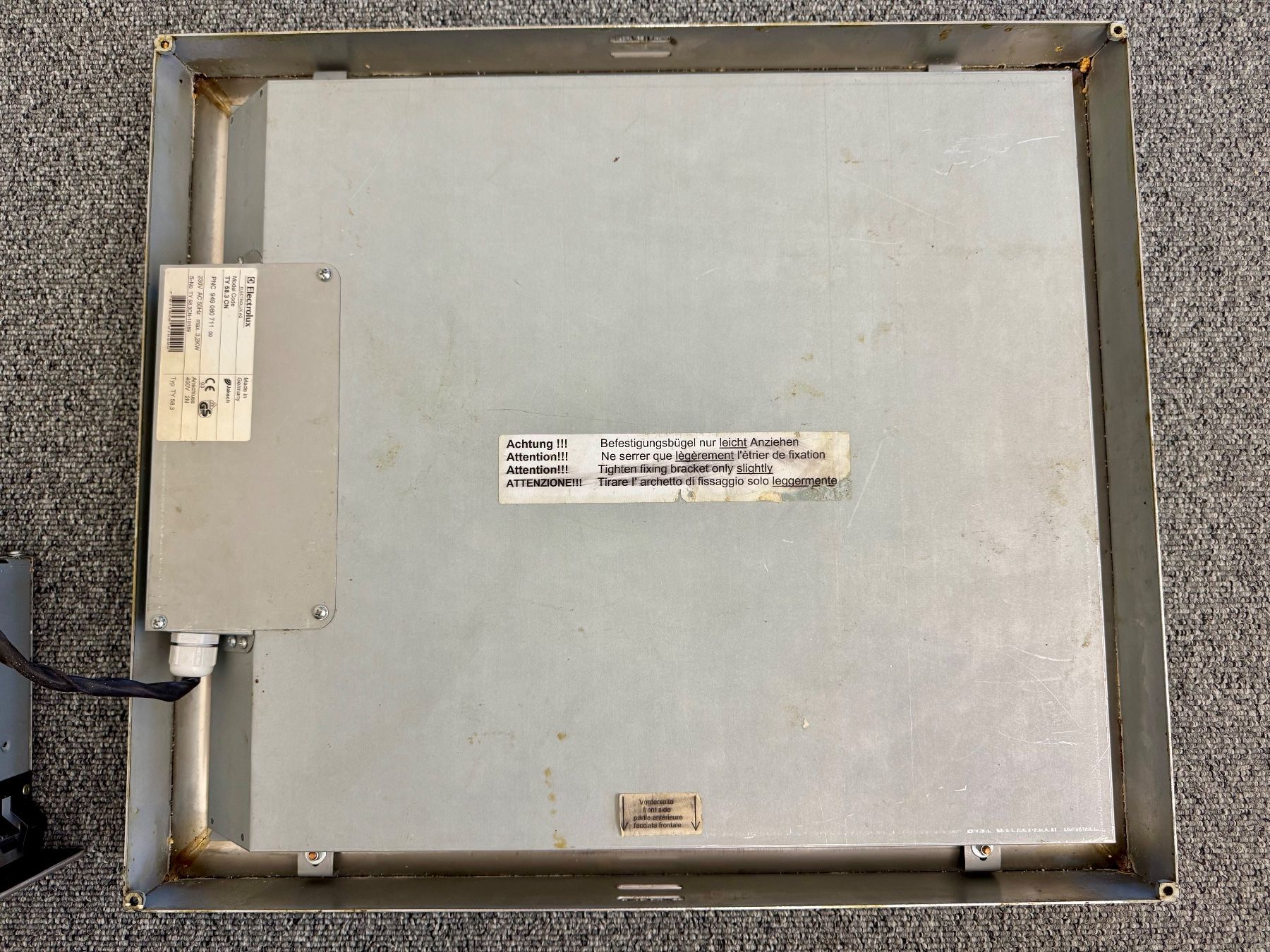 Electrolux Cucine: Teppan Yaki Grillplatte – Usato da Amlikon-Bissegg venduto da P_8514 3