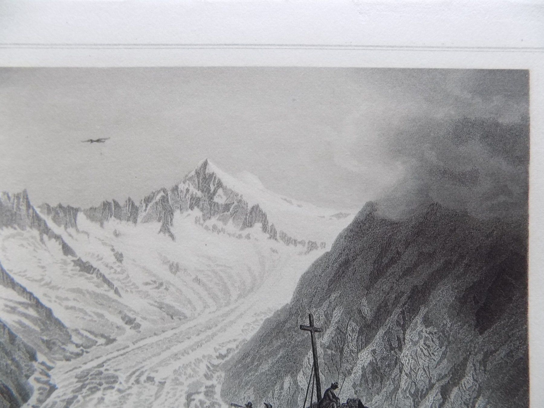 Incisioni: Aletschgletscher von Rohbock – Usato da Risch venduto da Antikfee 5