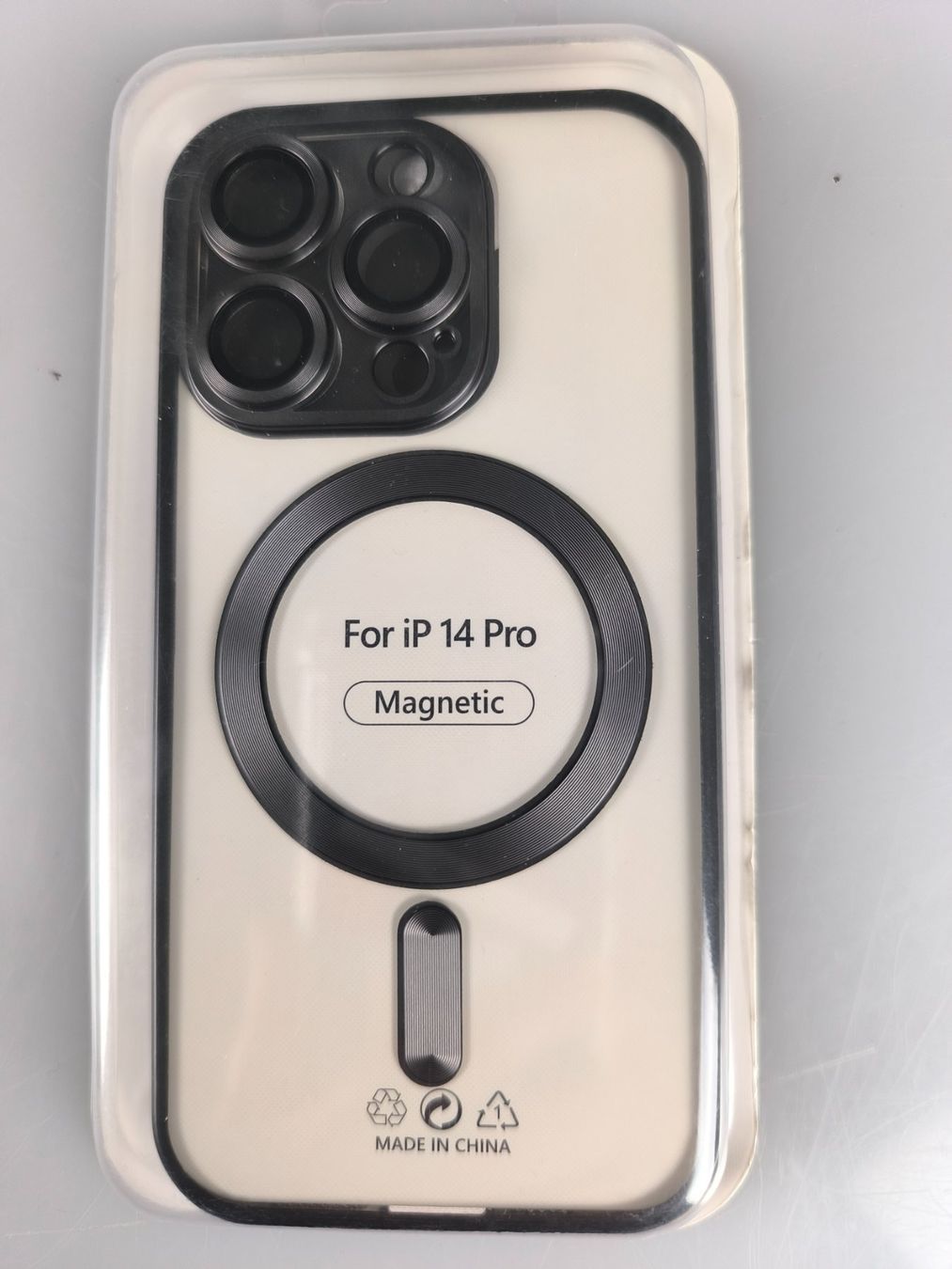 Apple Covers & Schutzfolien: Neue iPhone 14 Pro Hülle - Transparent mit Magnet-Halterung – Neu und originalverpackt aus Rüti ZH von Restwert_Rueti_ZH