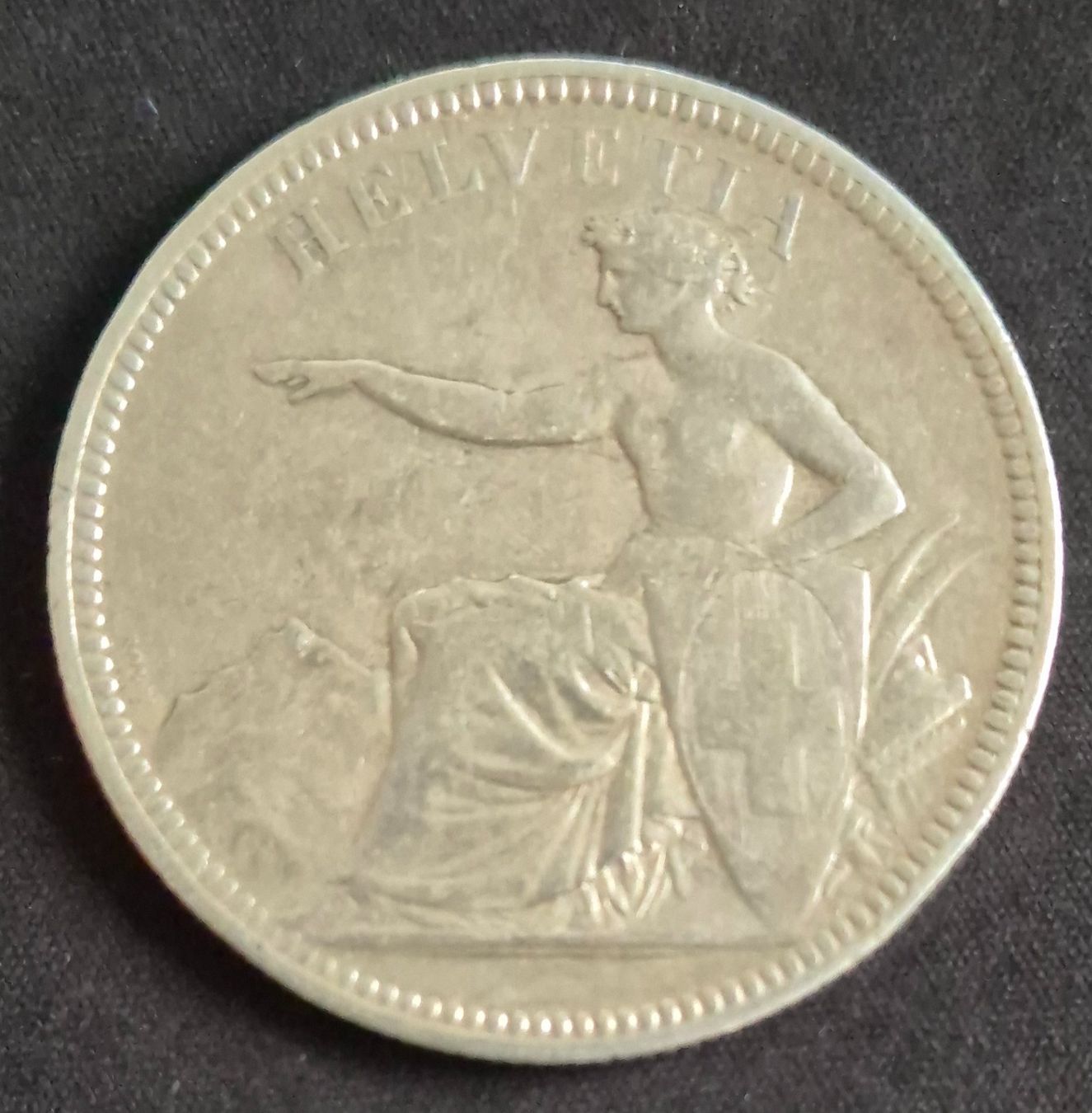 Tutti le monete: 5 Franken 1874 – Usato da Kaiseraugst venduto da Collect-A-Con 1