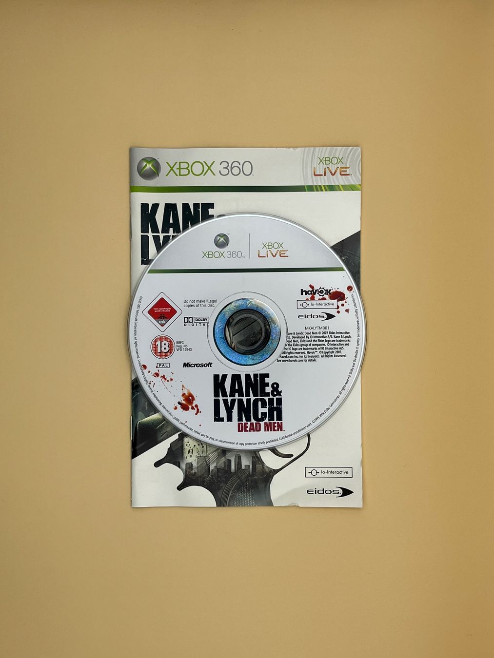 Microsoft Giochi: XBOX 360 / Kane & Lynch: Dead Men – Usato da Kölliken venduto da sergesellsretro 2