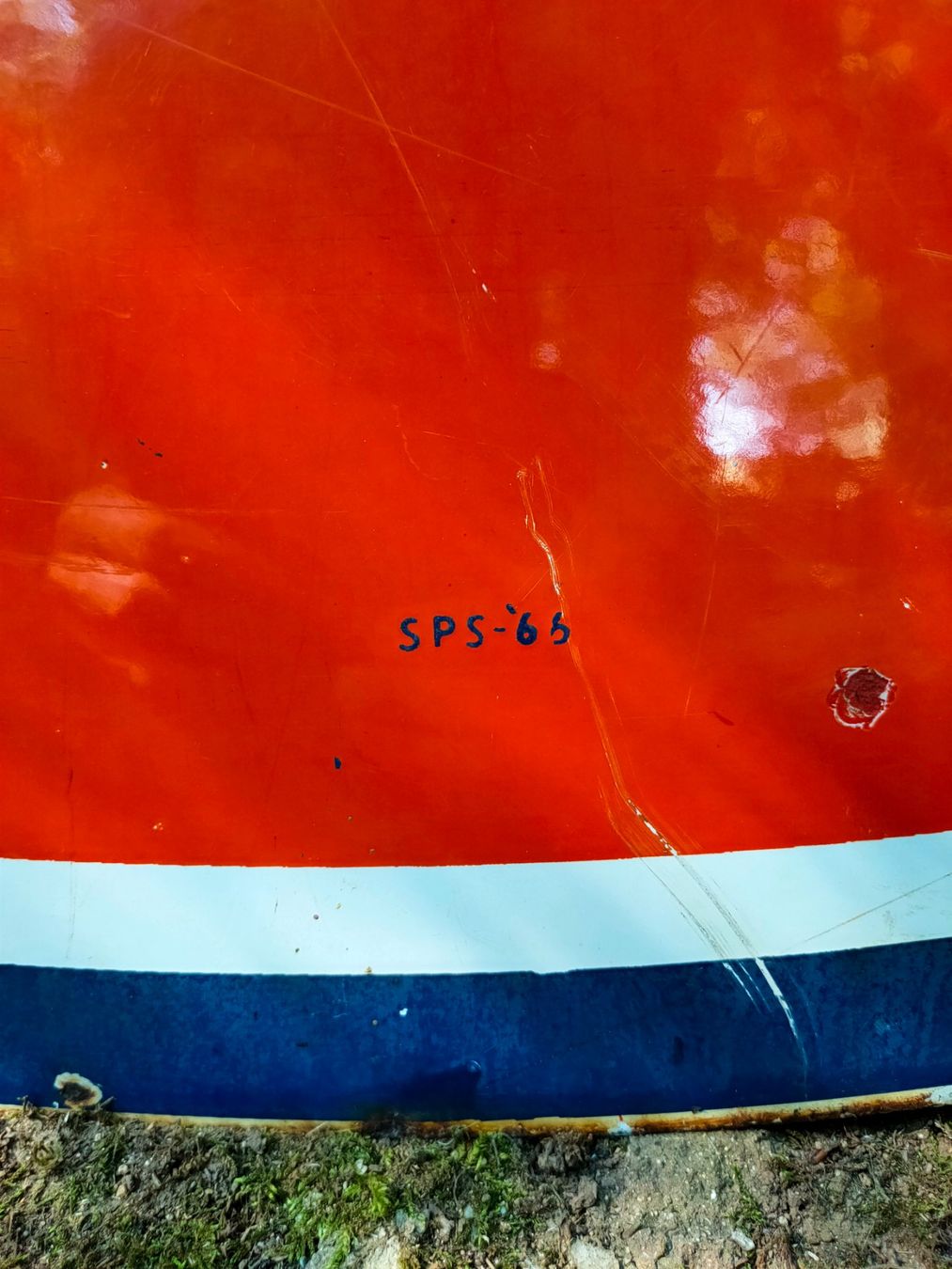 Gulf Oil Schilder: Plaque émaillée gulf – Gebraucht aus Bretonnières von Minigab 4