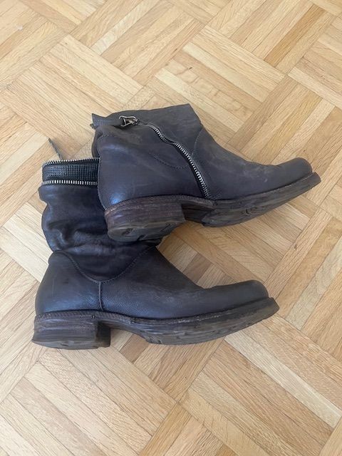A.S.98 Scarpe da donna: Stiefeletten A.S.98 Voll-Leder Gr. 40-41 – Usato da Walenstadt venduto da ricamul 7
