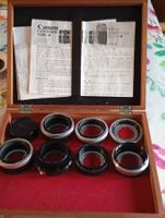 Canon Lot Box extension tube M and Macro Auto Ring CA55 M55