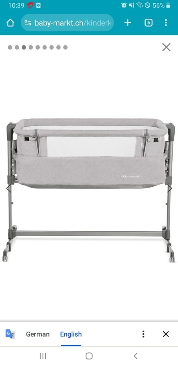 Letti: Baby bed co-sleeper / kinder bett beistellbett – Usato da Schlieren venduto da anw_psw5 4