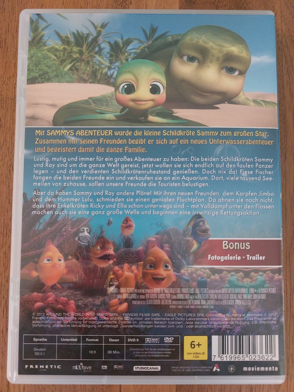 Tutti i DVDs: DVD - Sammys Abenteuer 2 – Usato da Rheinfelden venduto da FilmAuktion 1