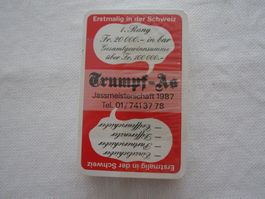Jasskarten, Werbung