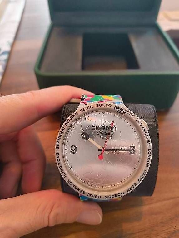 Orologi: Swatch BAPE Tokyo Grey Multi Camo – Usato da Luzern venduto da Pokepas 3