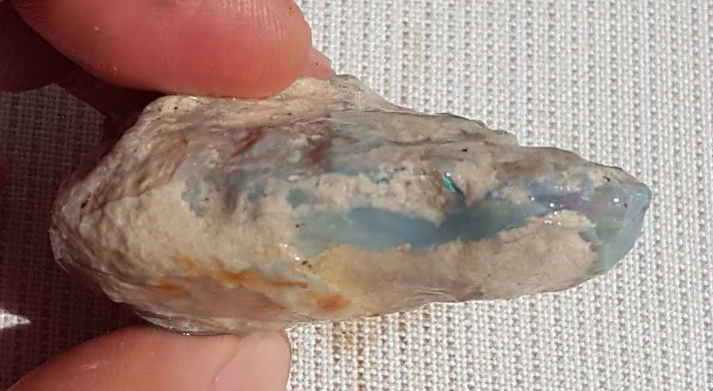Pietre preziose: Schwarzer Opal 207ct Lightning Ridge Australien Natur – Nuovo e nell'imballaggio originale da zuerich venduto da Jewlsdesign 4